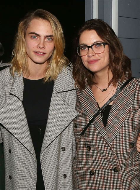 cara delevingne and ashley benson|More.